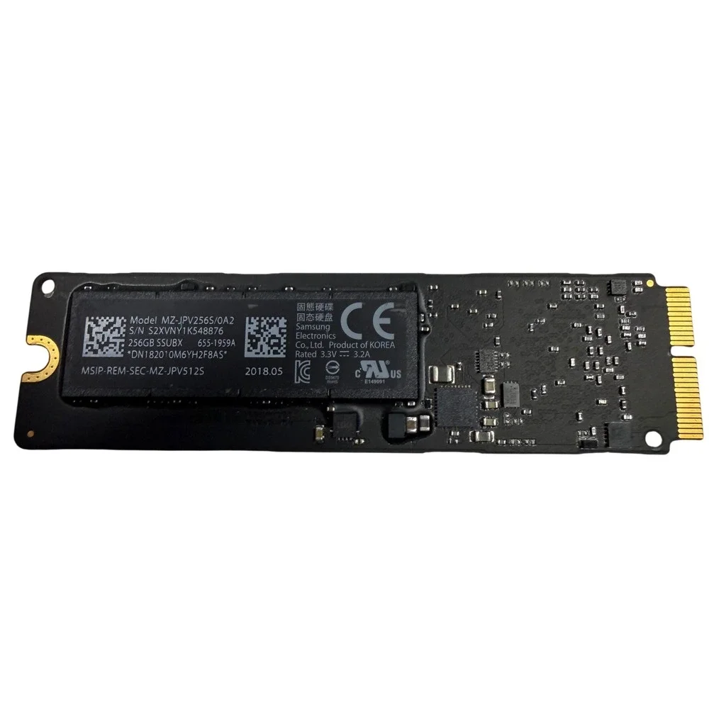 Samsung 256GB SSD MZ-JPV256S/0A2 PCIe Solid State Drive for MacBook 2018